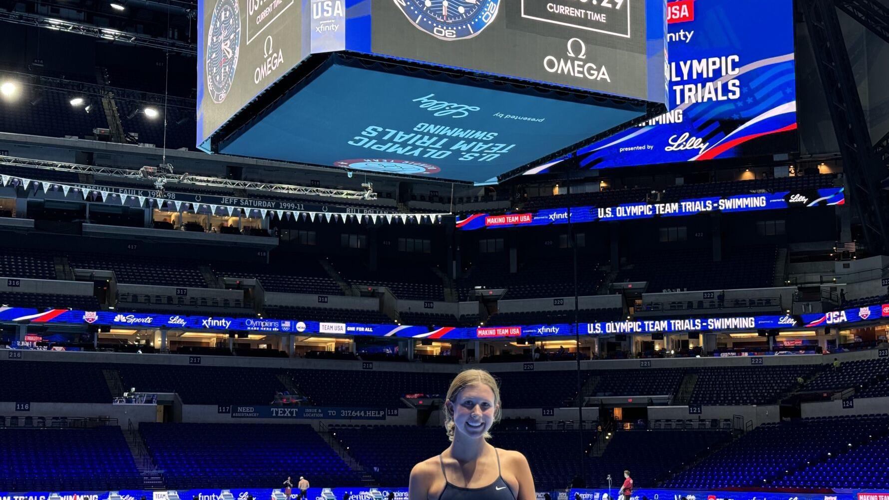 15-year-old Chesterfield native Sydney Schoeck makes waves at U.S. Olympic Swim Trials